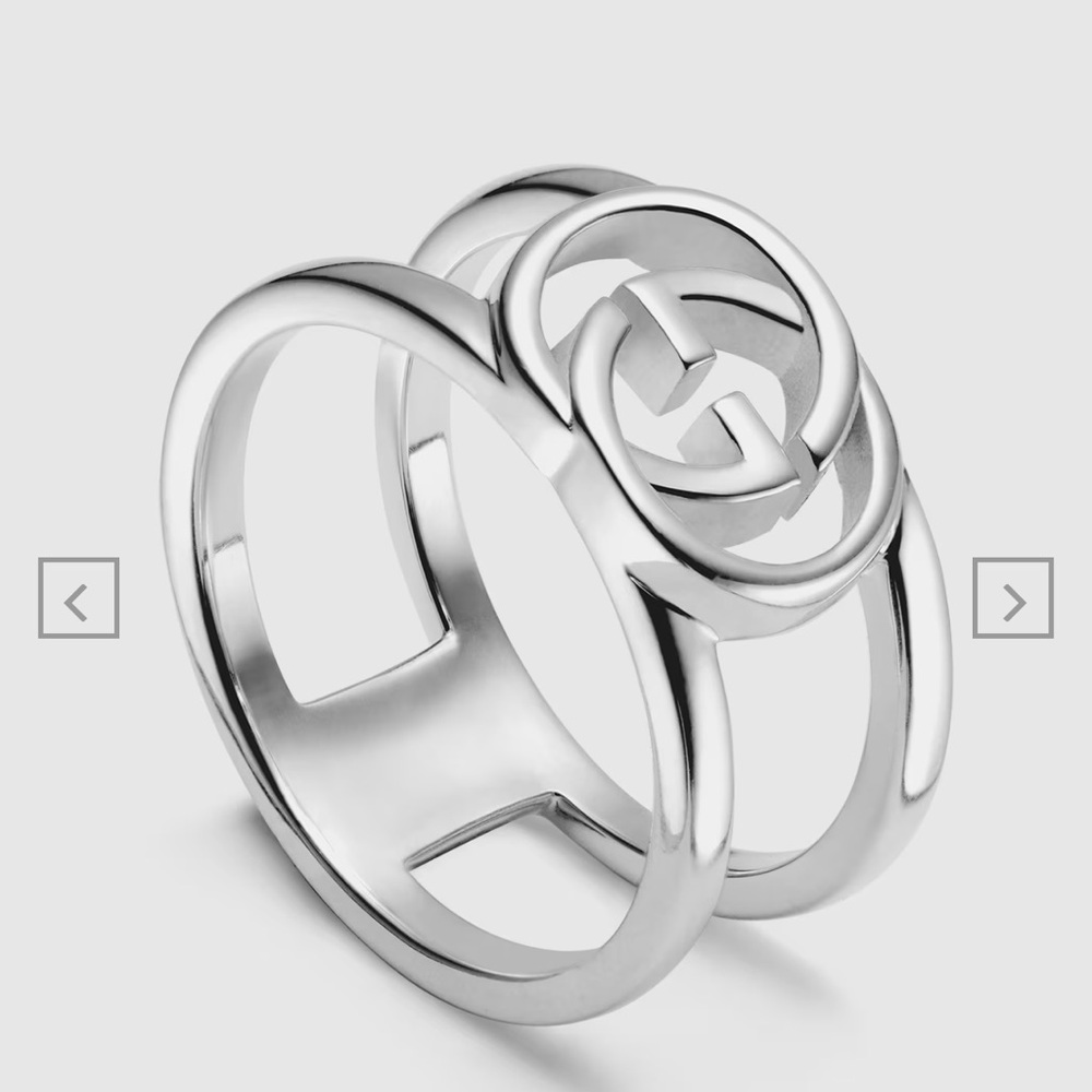 Gucci Interlocking Wide Open Band - image 1